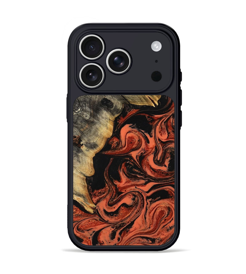 iPhone 17 Pro Wood Phone Case - Milan (Red, 794811)