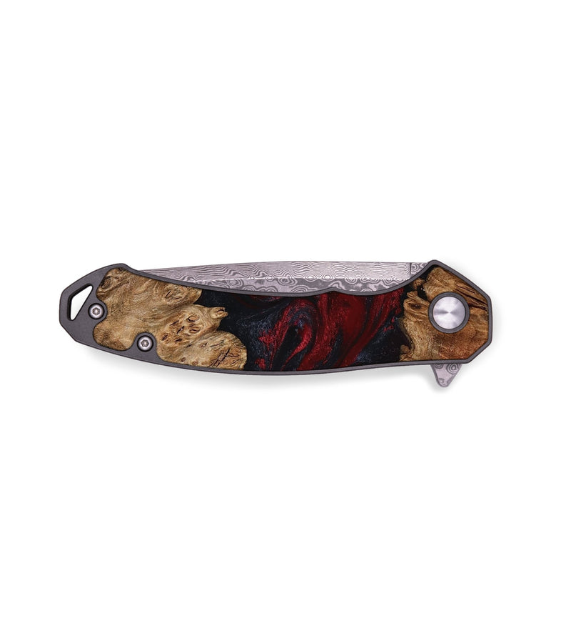 EDC Wood Pocket Knife - Raina (Red, 794816)