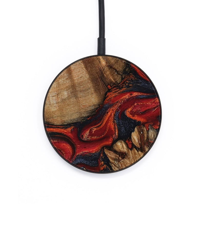 Circle Wood Wireless Charger - Alesia (Red, 794819)