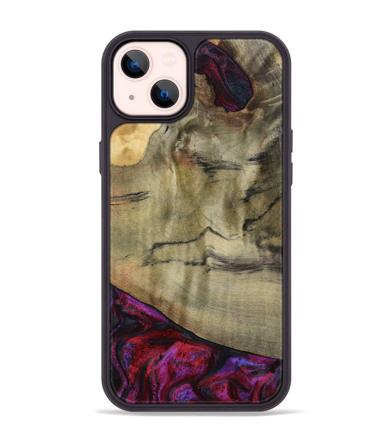 iPhone 14 Plus Wood Phone Case - Alora (Purple, 794821)
