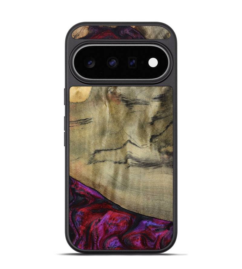 Pixel 11 Pro Wood Phone Case - Alora (Purple, 794821)