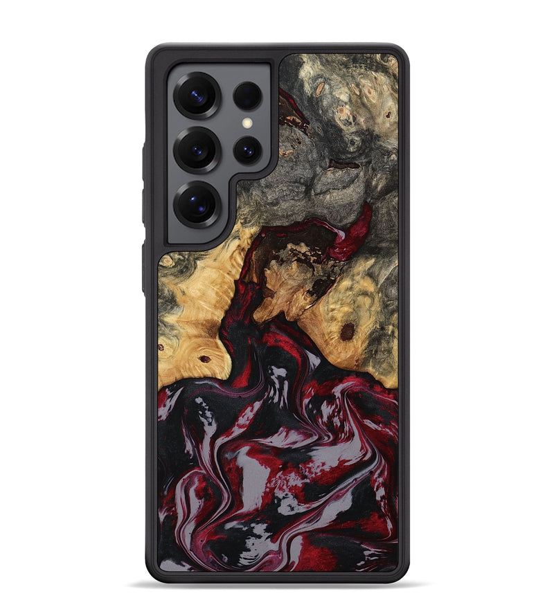Galaxy S25 Ultra Wood Phone Case - Syble (Red, 794828)