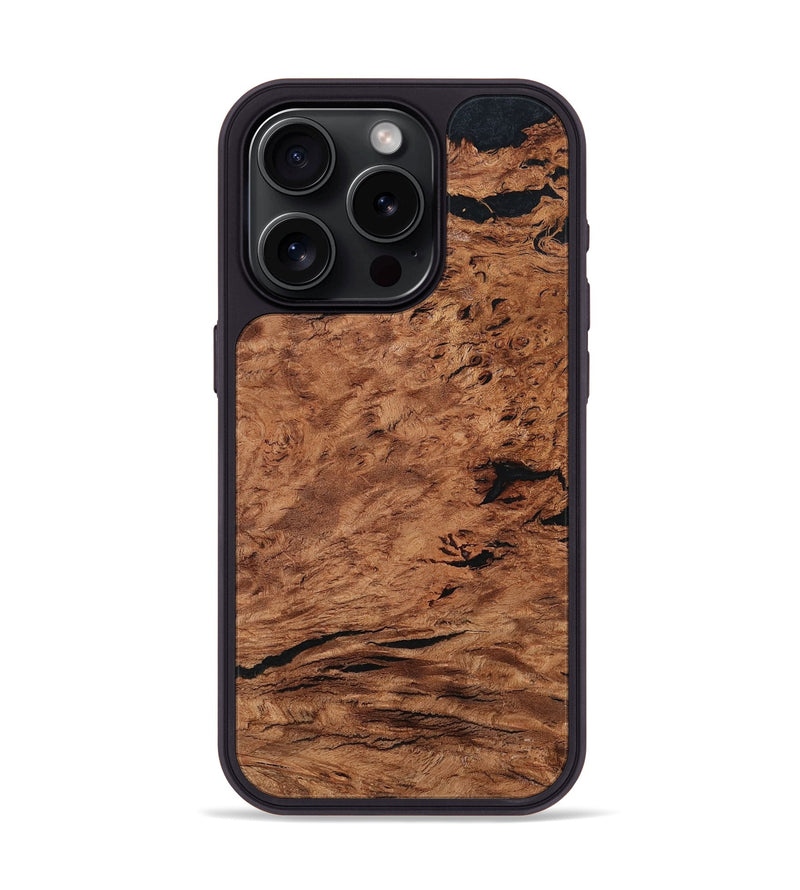 iPhone 15 Pro Wood Phone Case - Kara (Wood Burl, 794833)