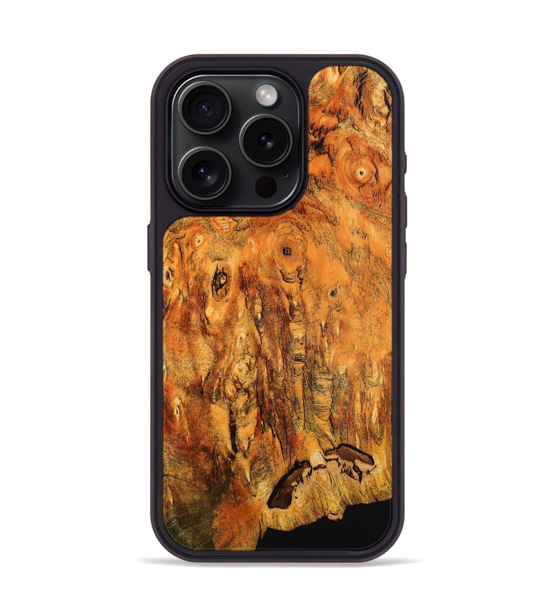 iPhone 15 Pro Wood Phone Case - Rhoda (Double Dyed, 794925)