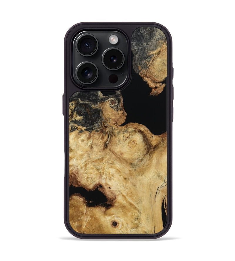 iPhone 16 Pro Wood Phone Case - Harmon (Wood Burl, 794926)