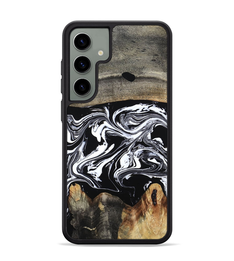 Galaxy S24 Plus Wood Phone Case - Viva (Black & White, 794946)