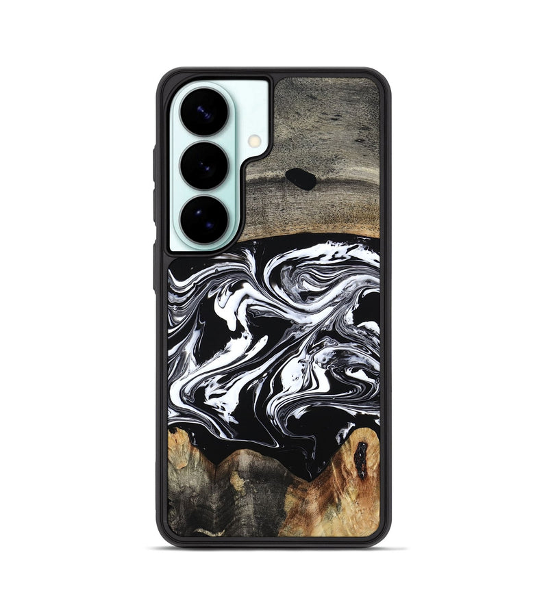 Galaxy S26 Wood Phone Case - Viva (Black & White, 794946)