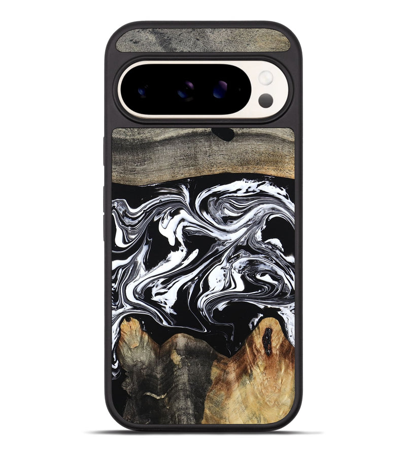 Pixel 9 Pro XL Wood Phone Case - Viva (Black & White, 794946)