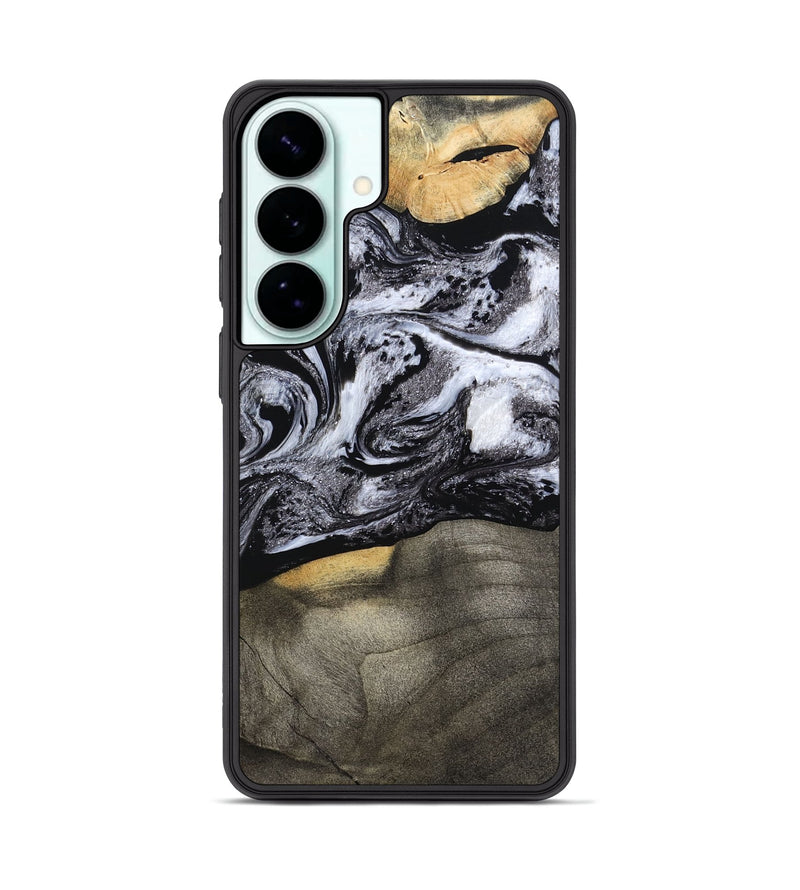 Galaxy S26 Plus Wood Phone Case - Yaritza (Black & White, 794949)