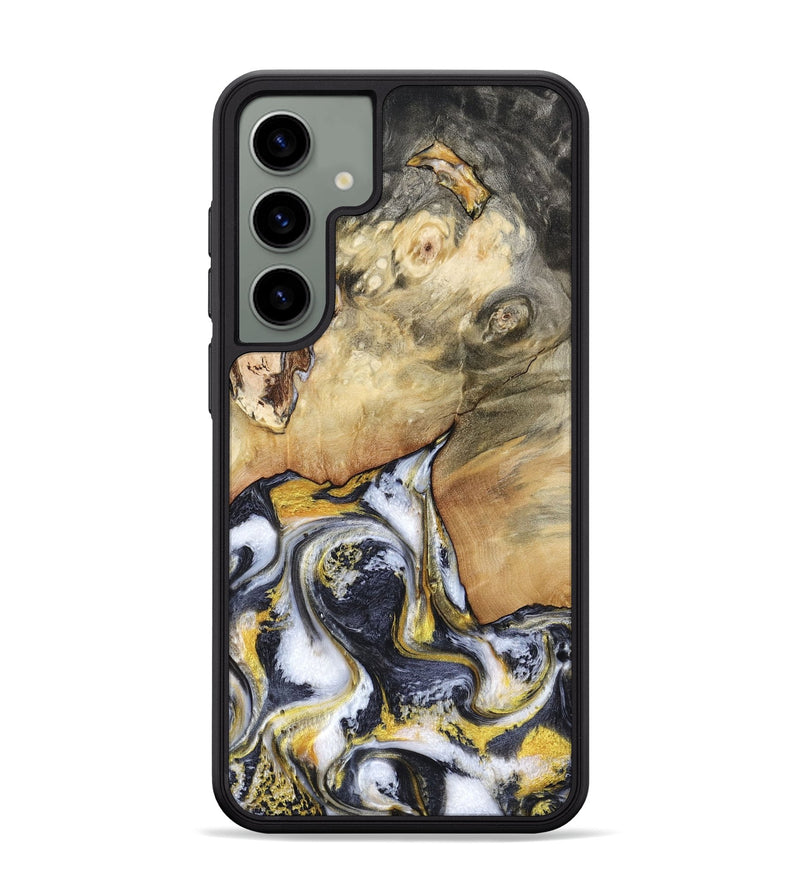 Galaxy S24 Plus Wood Phone Case - Amare (Black & White, 794950)