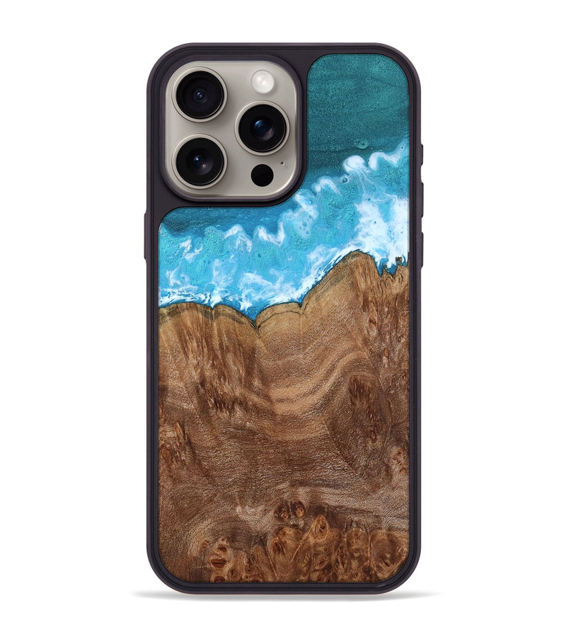 iPhone 15 Pro Max Wood Phone Case - Christa (Coastal, 795010)