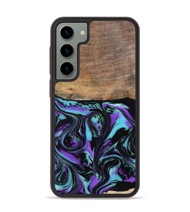 Galaxy S23 Plus Wood Phone Case - Gilda (Purple, 795058)