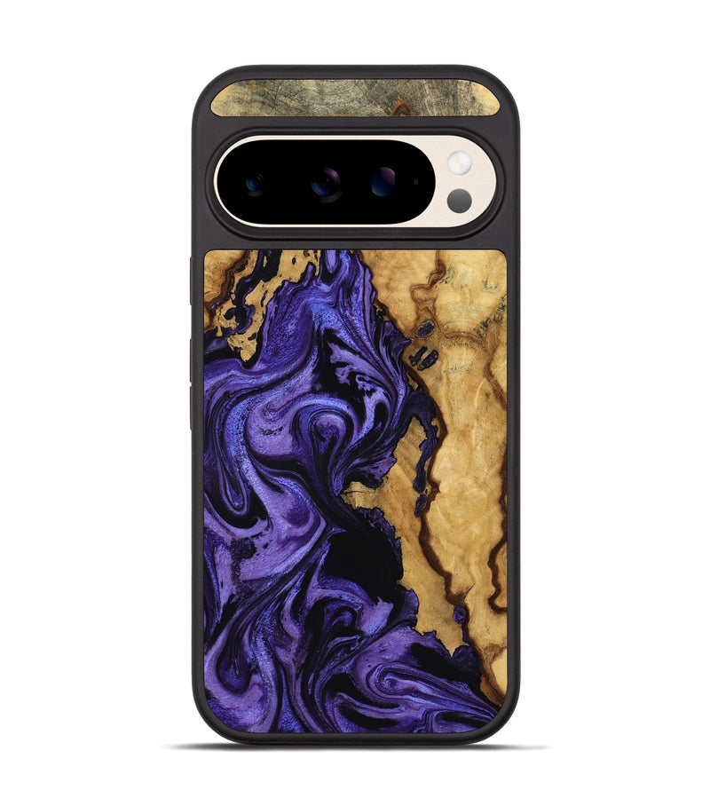 Pixel 10 Pro Wood Phone Case - Malissa (Purple, 795064)