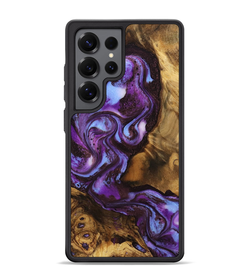 Galaxy S25 Ultra Wood Phone Case - Deidre (Purple, 795080)