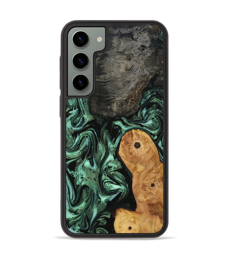 Galaxy S23 Plus Wood Phone Case - Jaquan (Green, 795093)
