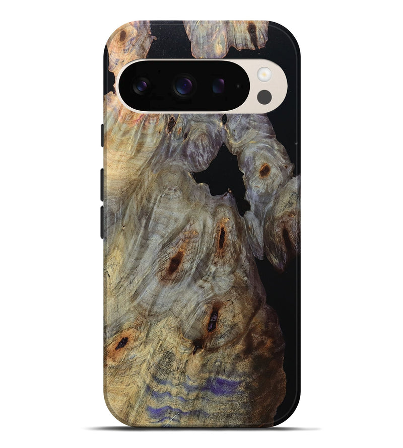 Pixel 10 Pro XL Wood Live Edge Phone Case - Ethan (Wood Burl, 795127)