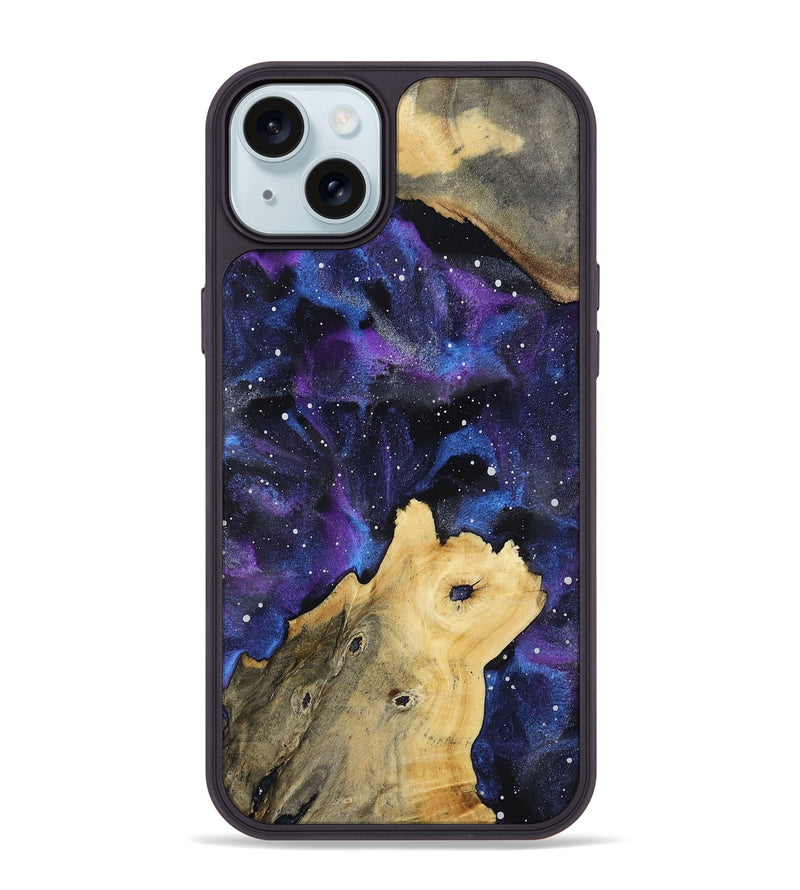 iPhone 15 Plus Wood Phone Case - Mylie (Cosmos, 795229)