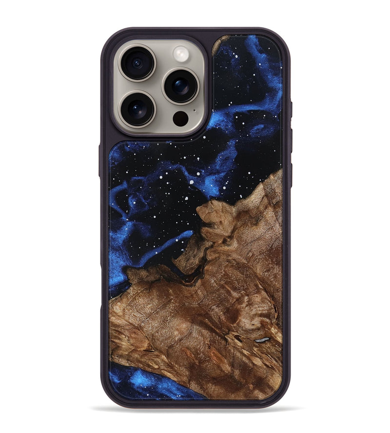 iPhone 16 Pro Max Wood Phone Case - Tess (Cosmos, 795230)