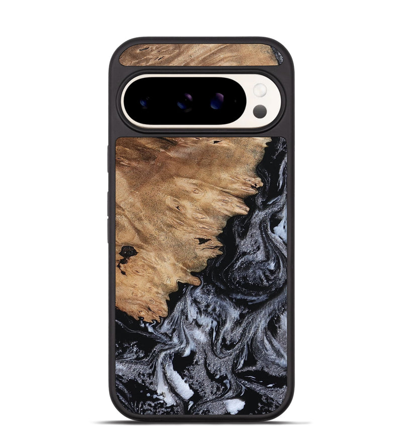 Pixel 9 Wood Phone Case - Kurt (Black & White, 795238)