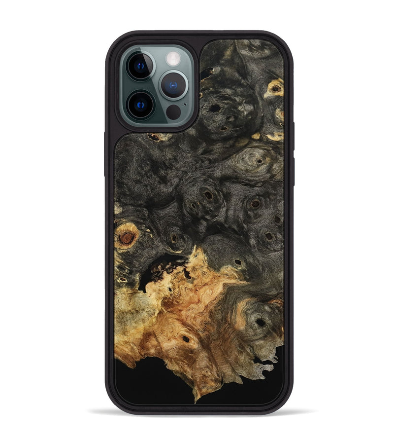 iPhone 12 Pro Max Wood Phone Case - Otha (Wood Burl, 795247)