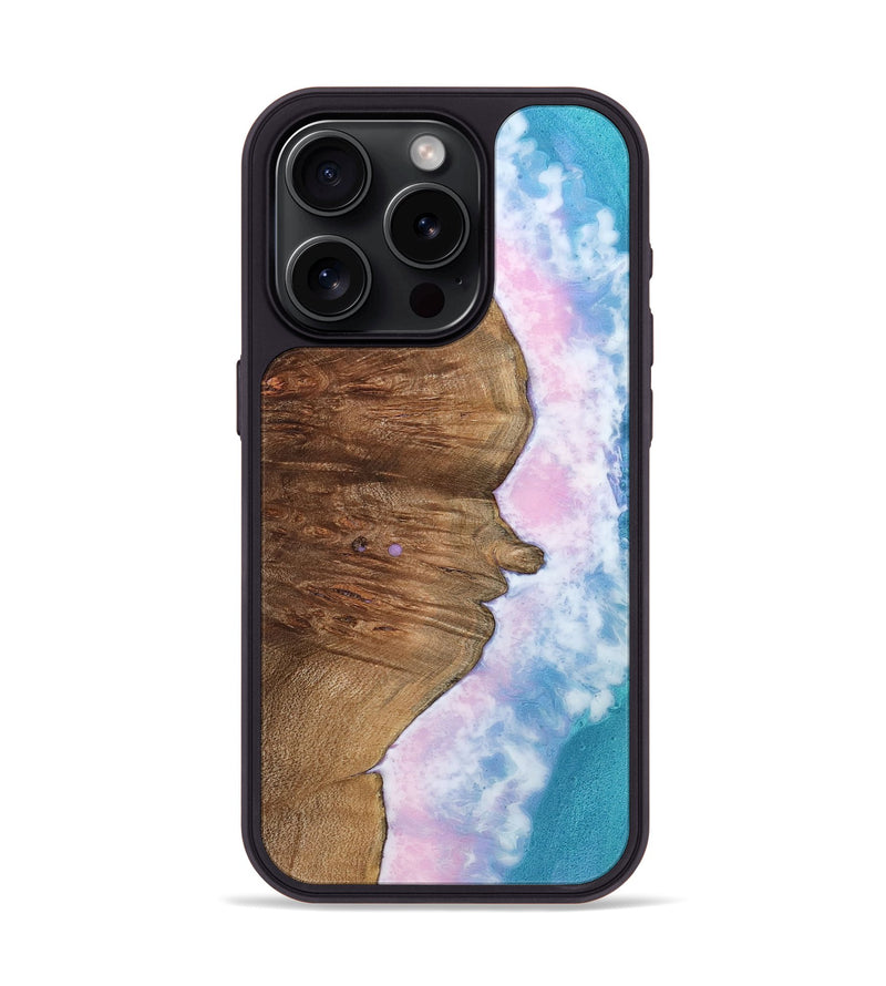 iPhone 15 Pro Wood Phone Case - Tracie (Coastal, 795265)