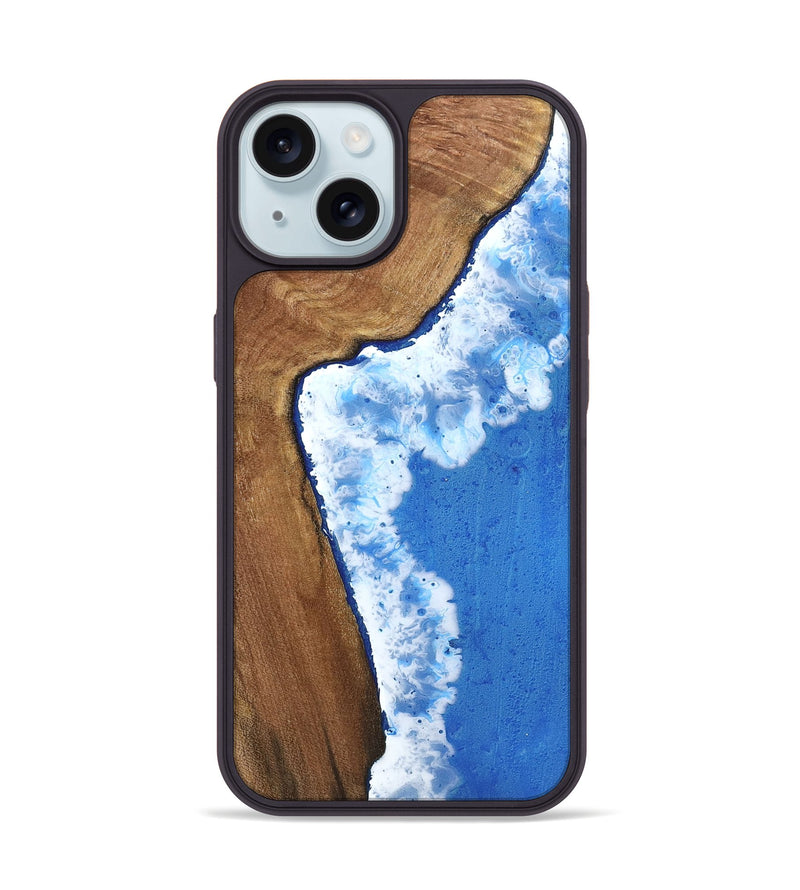 iPhone 15 Wood Phone Case - Atharv (Coastal, 795274)