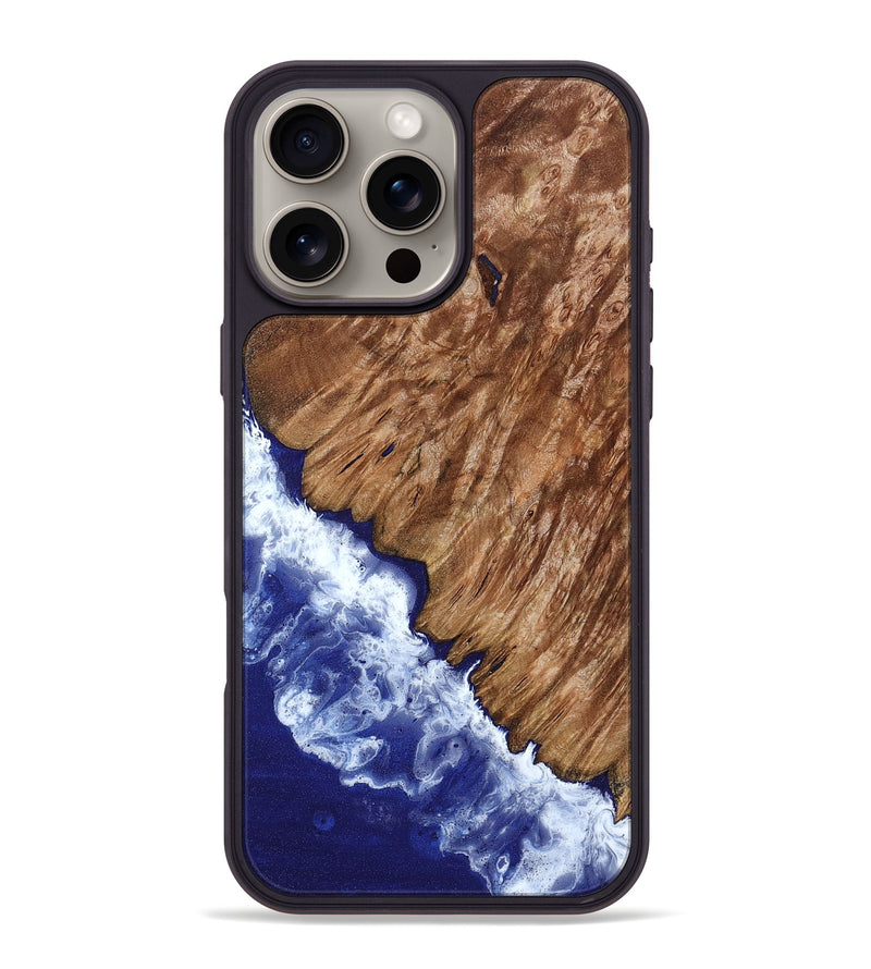 iPhone 16 Pro Max Wood Phone Case - Britni (Coastal, 795291)