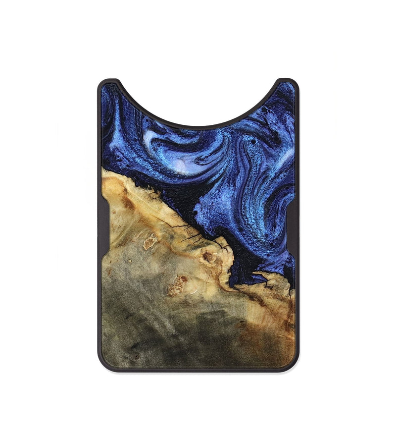 Alloy Wood Wallet - Cassian (Blue, 795370)