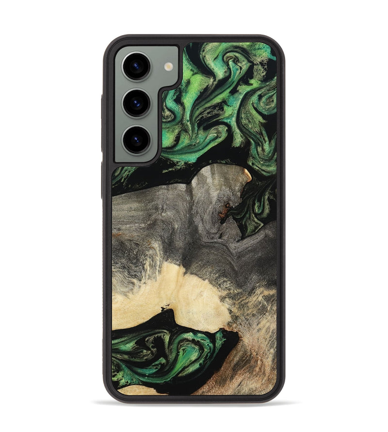 Galaxy S23 Plus Wood Phone Case - Soleil (Green, 795375)