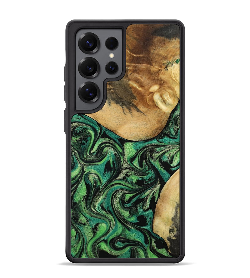 Galaxy S25 Ultra Wood Phone Case - Keri (Green, 795377)