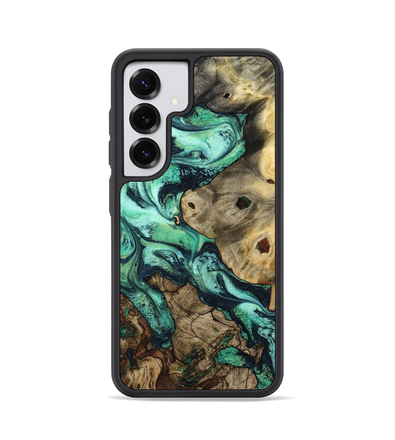 Galaxy S25 Wood Phone Case - Terra (Green, 795382)