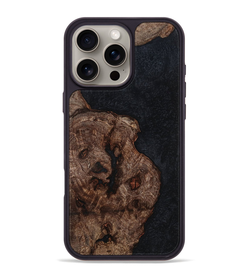 iPhone 16 Pro Max Wood Phone Case - Eliseo (Wood Burl, 795385)