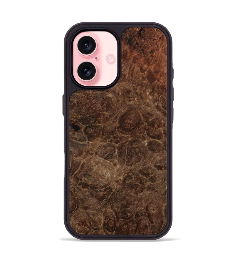 iPhone 16 Wood Phone Case - Luis (Wood Burl, 795412)