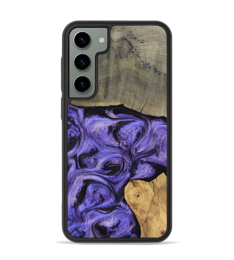 Galaxy S23 Plus Wood Phone Case - Cloyd (Purple, 795416)