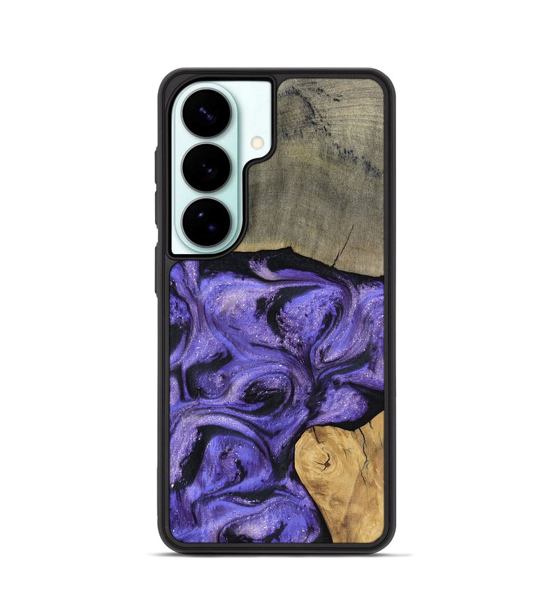 Galaxy S26 Wood Phone Case - Cloyd (Purple, 795416)