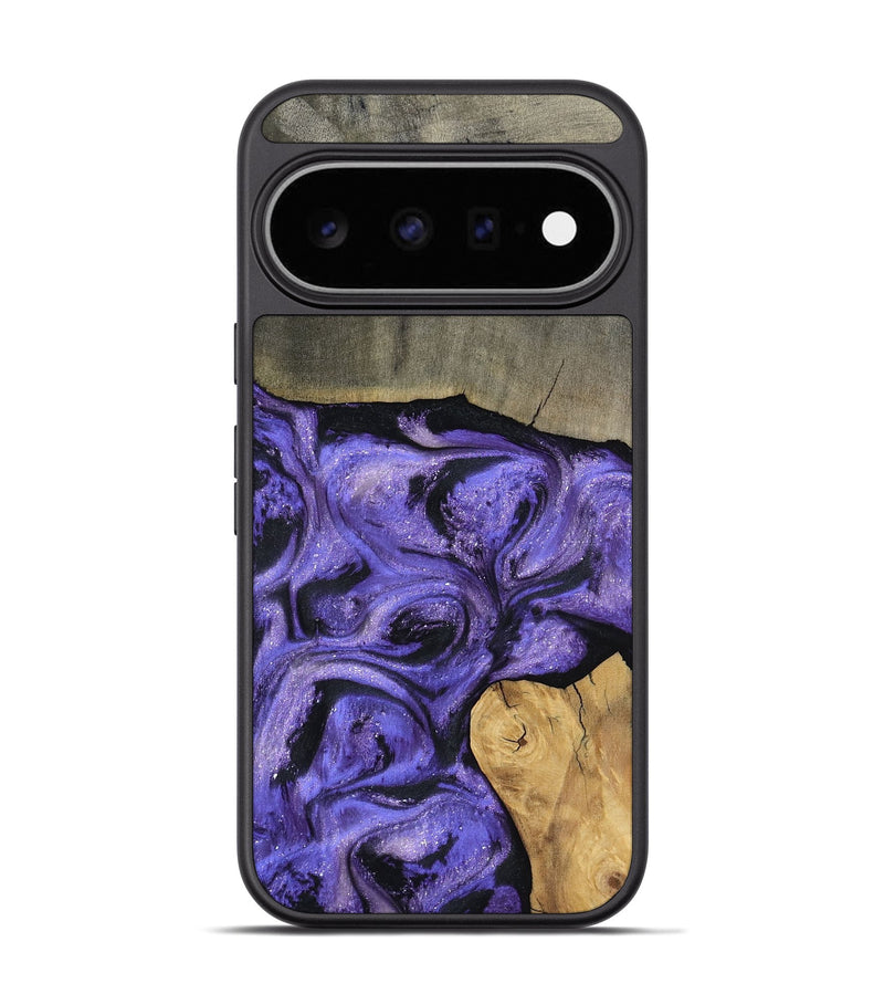 Pixel 11 Pro Wood Phone Case - Cloyd (Purple, 795416)
