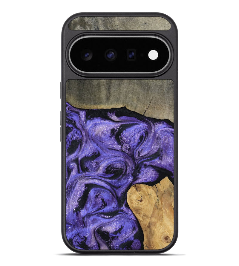 Pixel 11 Pro XL Wood Phone Case - Cloyd (Purple, 795416)