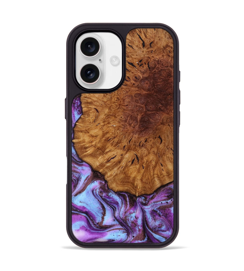 iPhone 17 Wood Phone Case - Veda (Purple, 795420)
