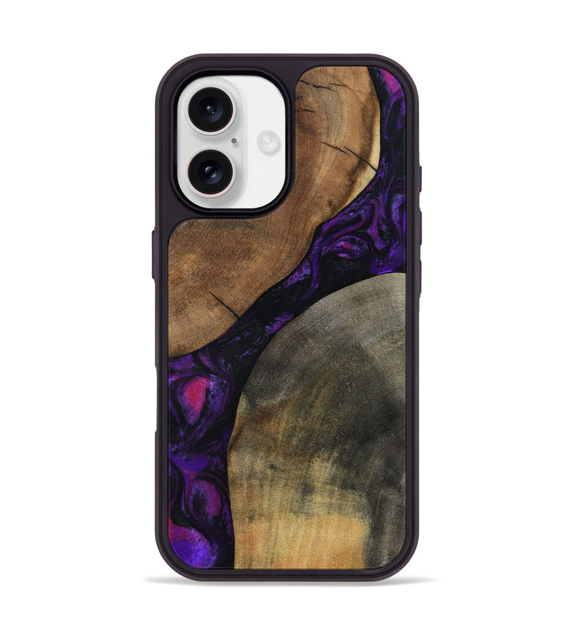 iPhone 17 Wood Phone Case - Zeke (Purple, 795422)