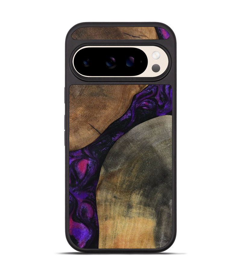 Pixel 10 Wood Phone Case - Zeke (Purple, 795422)