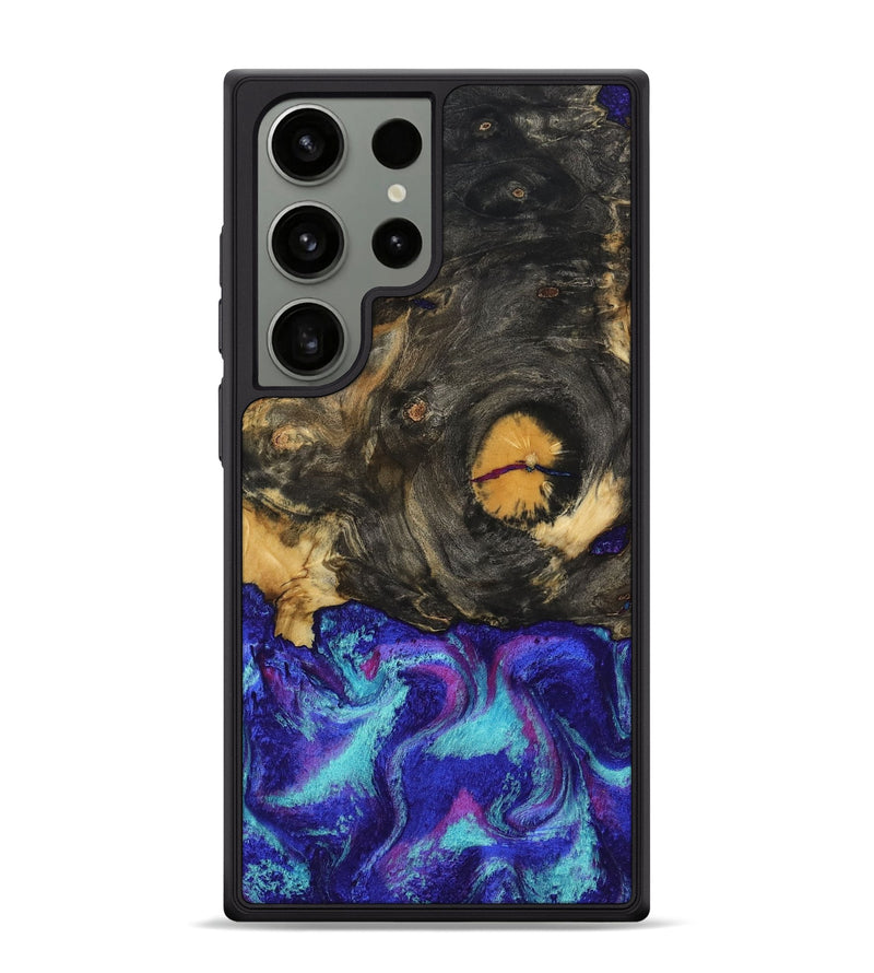 Galaxy S24 Ultra Wood Phone Case - Laci (Purple, 795423)