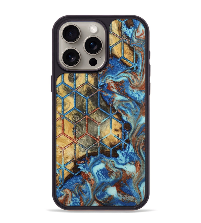 iPhone 15 Pro Max Wood Phone Case - Krysta (Pattern, 795484)