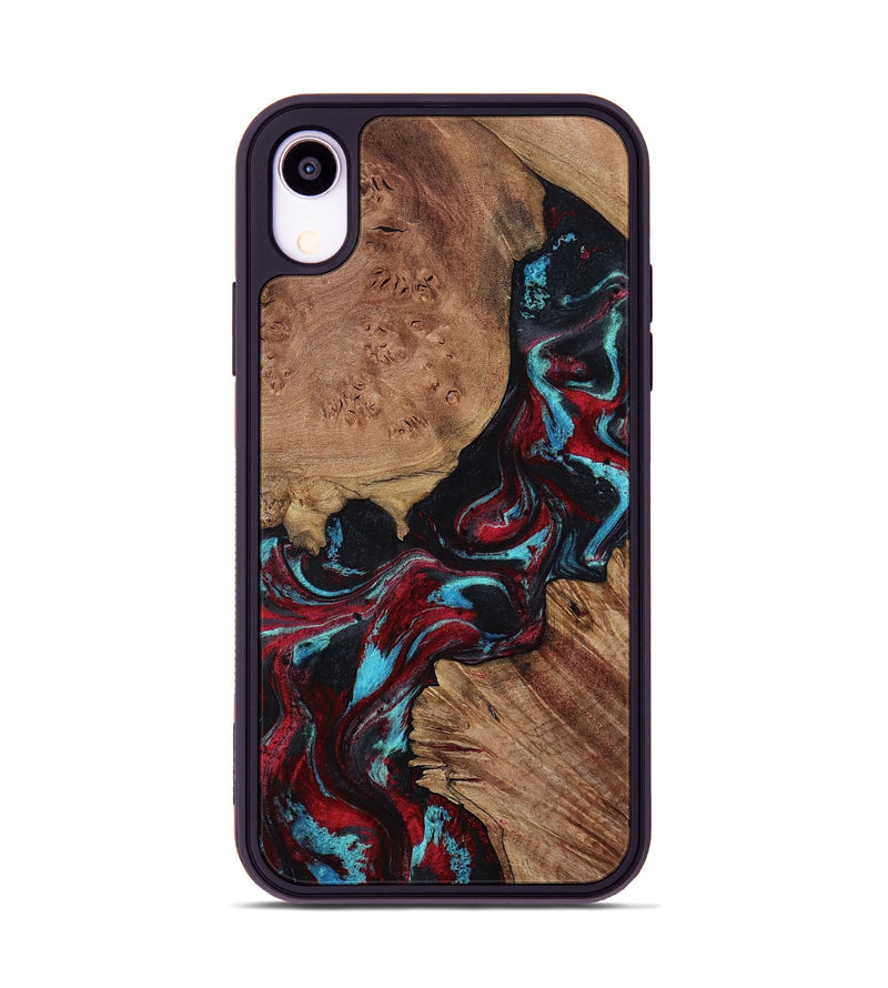 iPhone Xr Wood Phone Case - Kairi (Red, 795504)
