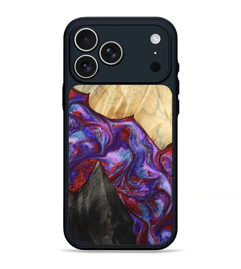 iPhone 17 Pro Max Wood Phone Case - Sylvie (Purple, 795508)