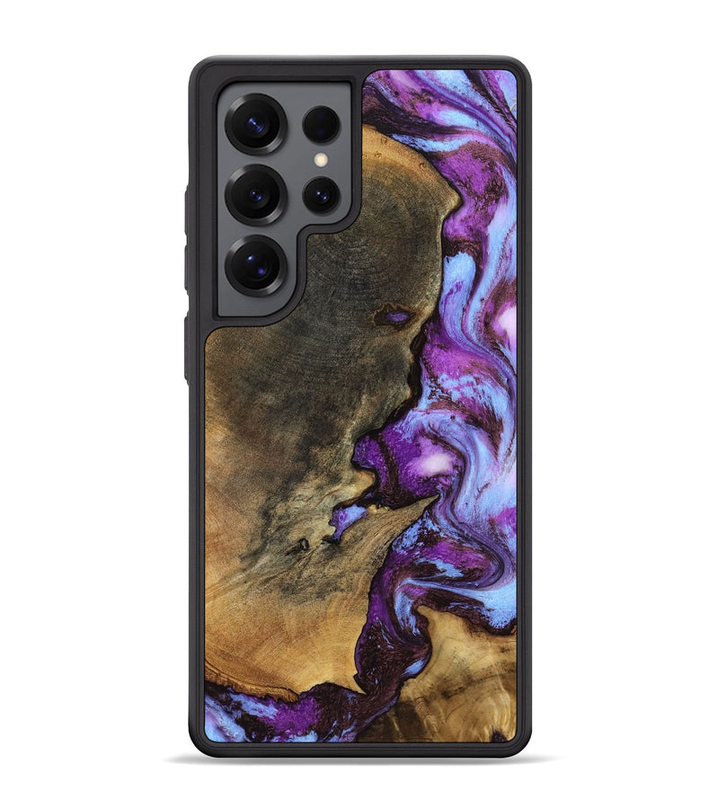 Galaxy S25 Ultra Wood Phone Case - Brittni (Purple, 795542)