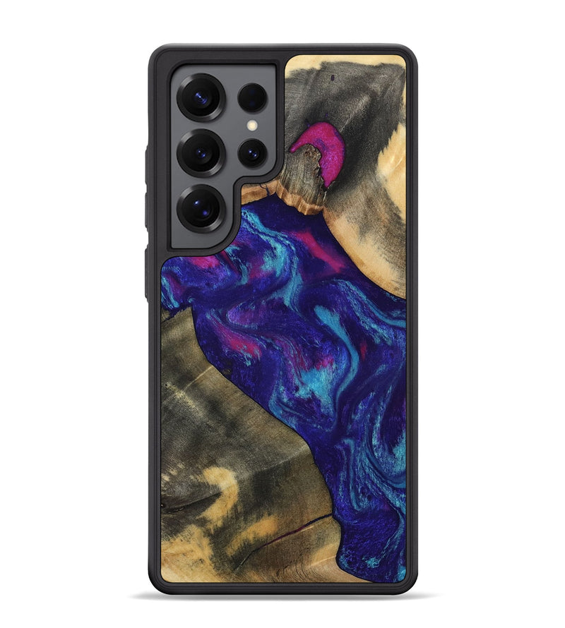 Galaxy S25 Ultra Wood Phone Case - Lailah (Purple, 795544)
