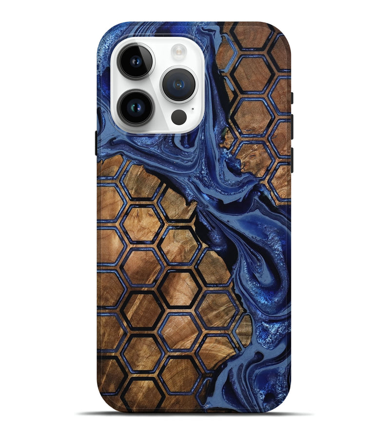 iPhone 15 Pro Max Wood Live Edge Phone Case - Teri (Pattern, 795606)