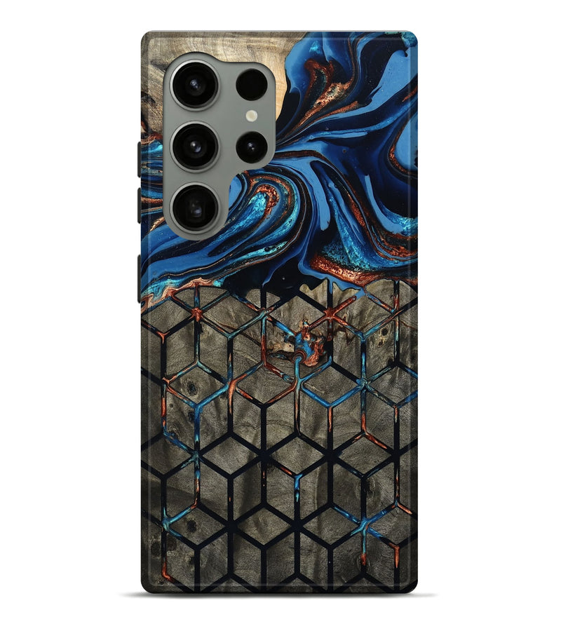 Galaxy S24 Ultra Wood Live Edge Phone Case - Devan (Pattern, 795607)