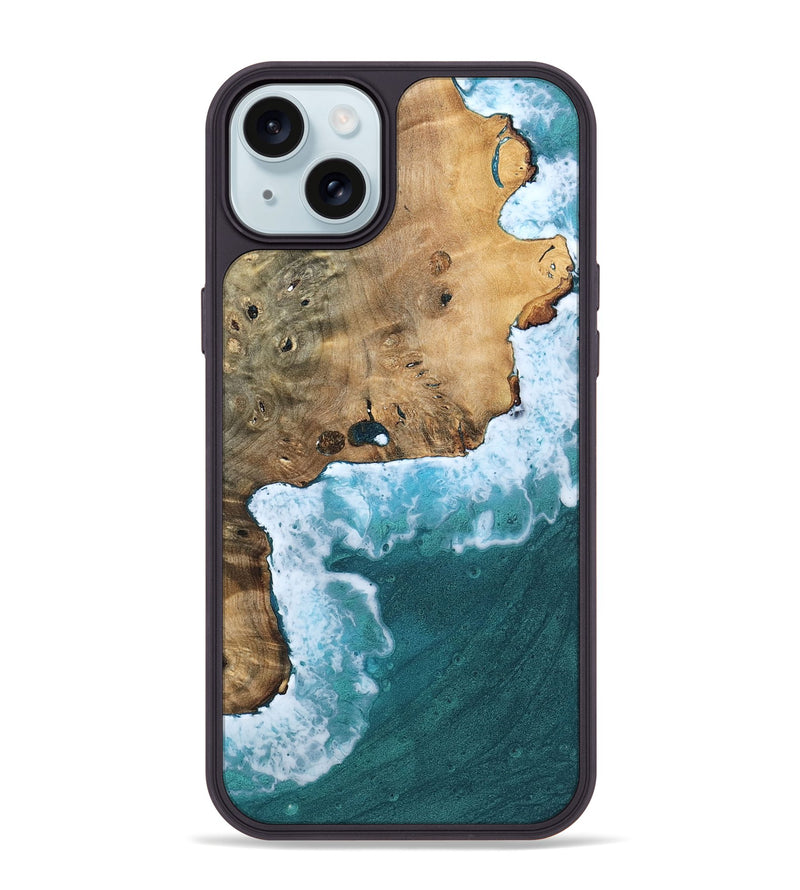 iPhone 15 Plus Wood Phone Case - Karsyn (Coastal, 795630)