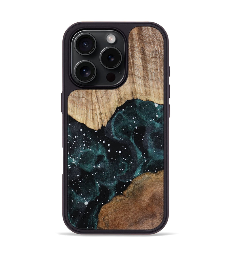 iPhone 16 Pro Wood Phone Case - Leah (Cosmos, 795660)